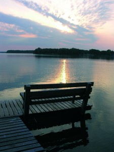 Abendstimung am Jezioro Drawsko (Dratzigsee) Foto: Klaus Klöppel