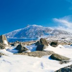 Gipfel der Schneekoppe bei Karpacz (Krummhübel). Foto: Polnisches Fremdenverkehrsamt