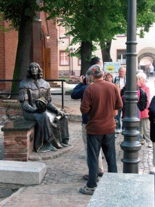 Denkmal für Kopernikus in Allenstein. Foto: Klaus Klöppel