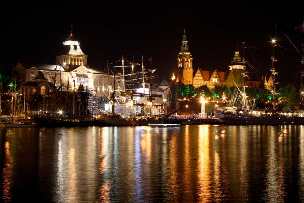 Stettin bei Nacht (CC BY-SA 2.0)