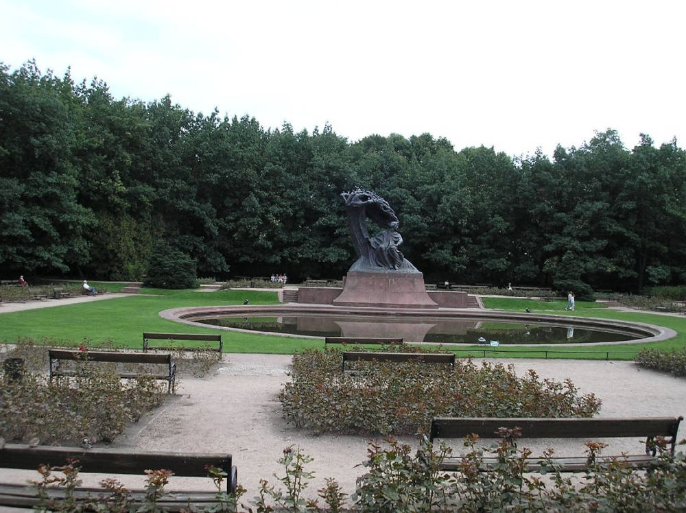Chopin Statue (Public Domain)