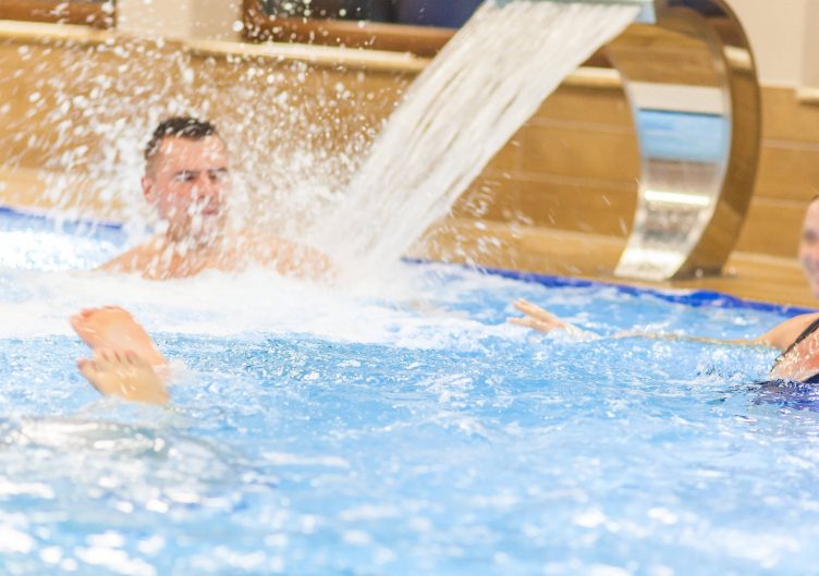 Zu sehen ist Schwimmbecken im Hotel Olymp 3 in Kolberg, Bild: Hotel Olymp 3