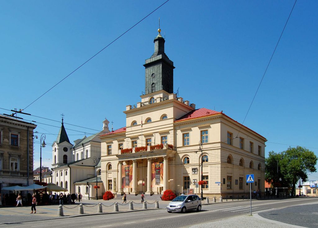 Zu sehen ist das Neue Rathaus von Lublin, Bild: Marcin Białek