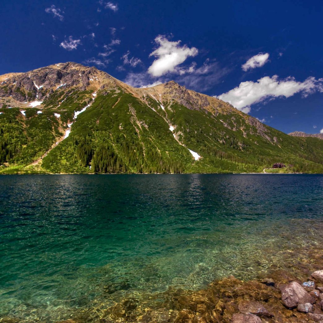 Zu sehen ist das Meerauge in der Hohen Tatra, Bild: Aneta Pawska