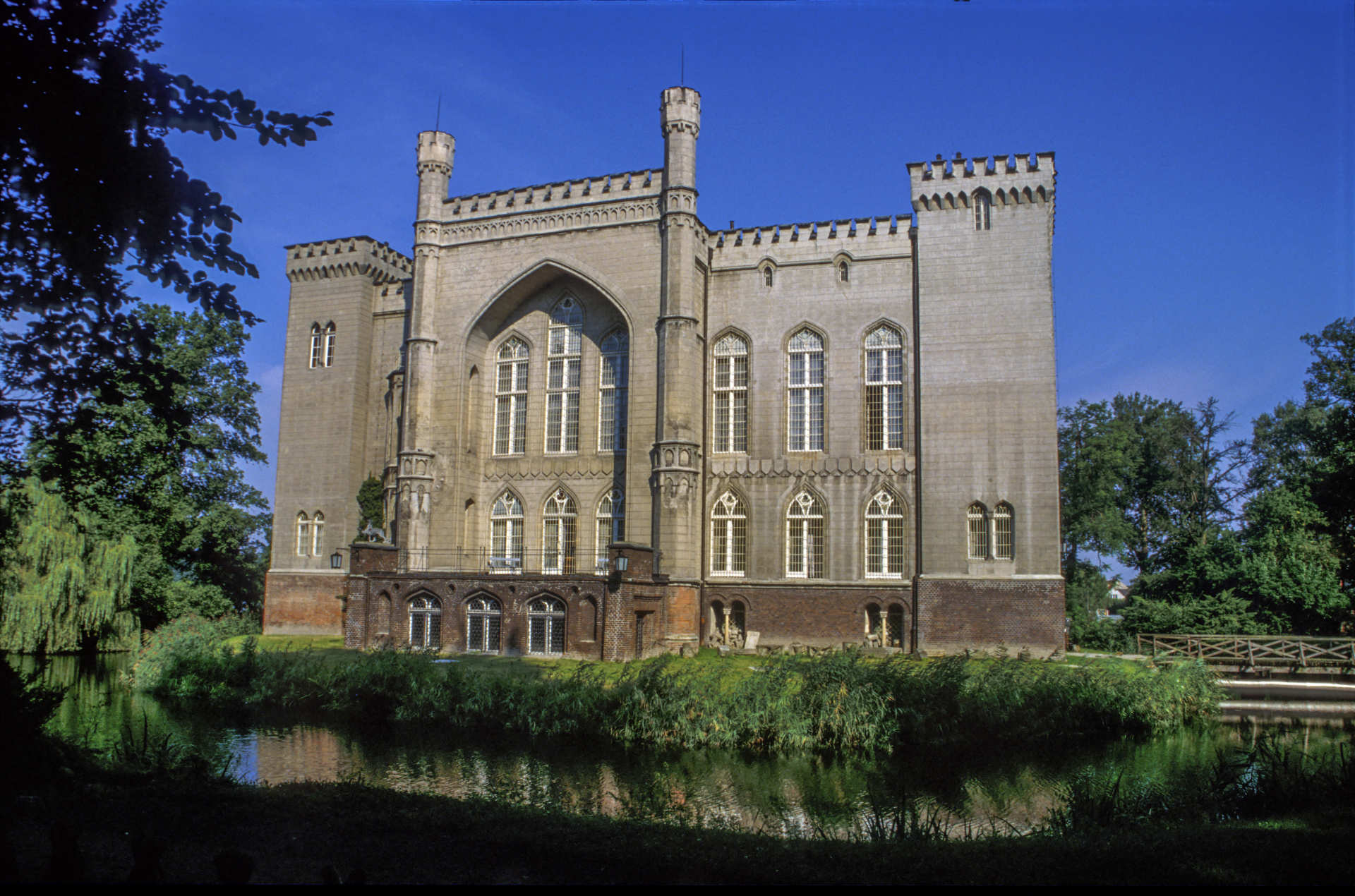 Zu sehen ist das Schloss in Kórnik, Bild: Jerzy Strzelecki