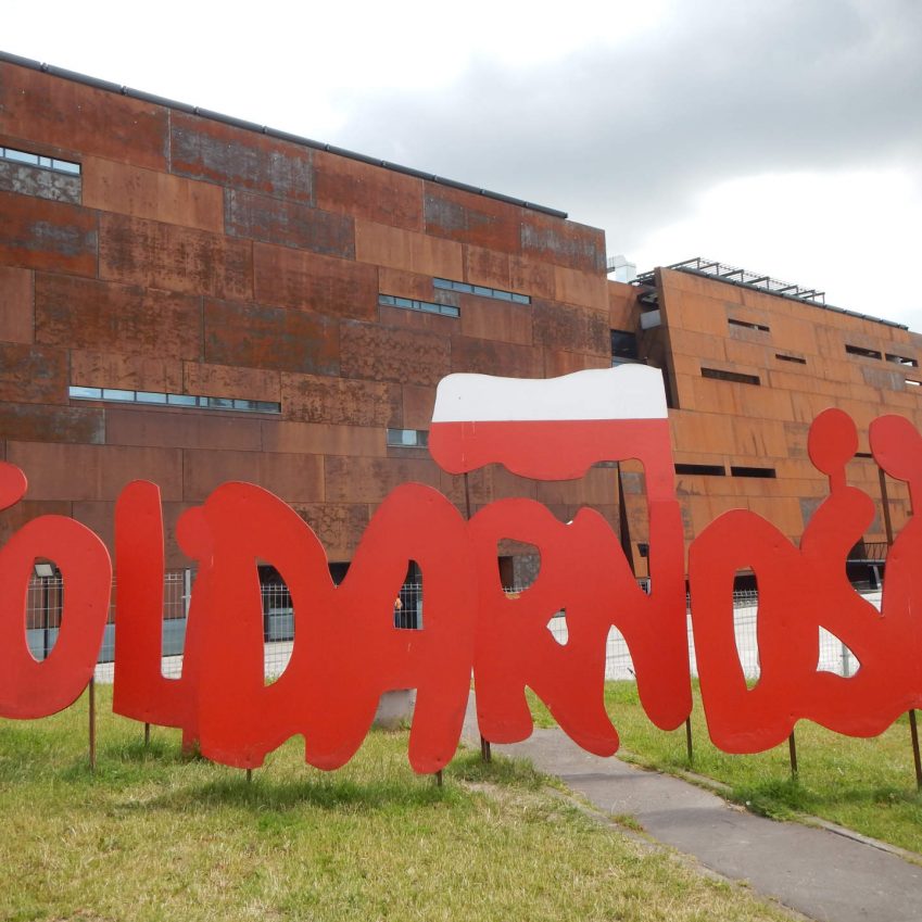 Zu sehen ist das Europäische Zentrum der Solidarność in Danzig, Bild: Borys Kozielski