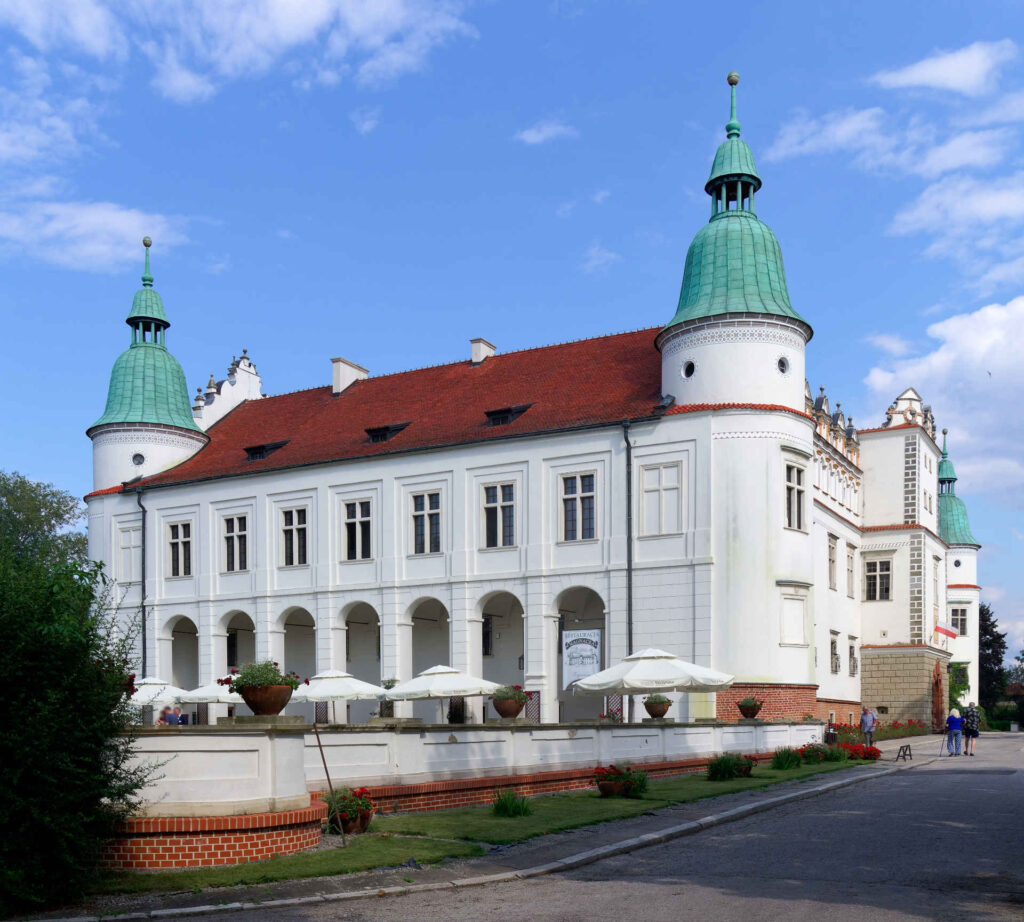 Zu sehen ist der Leszczyński-Palast in Baranów-Sandomirski, Bild: Jakub Hałun