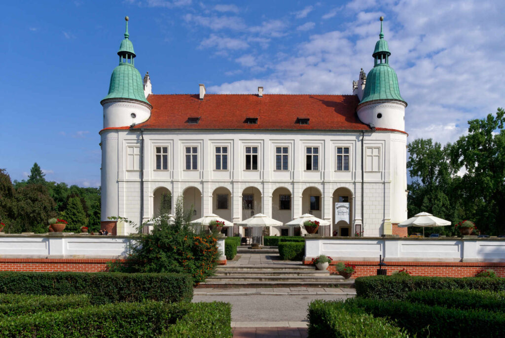 Zu sehen ist der Leszczyński-Palast in Baranów-Sandomirski, Bild: Jakub Hałun