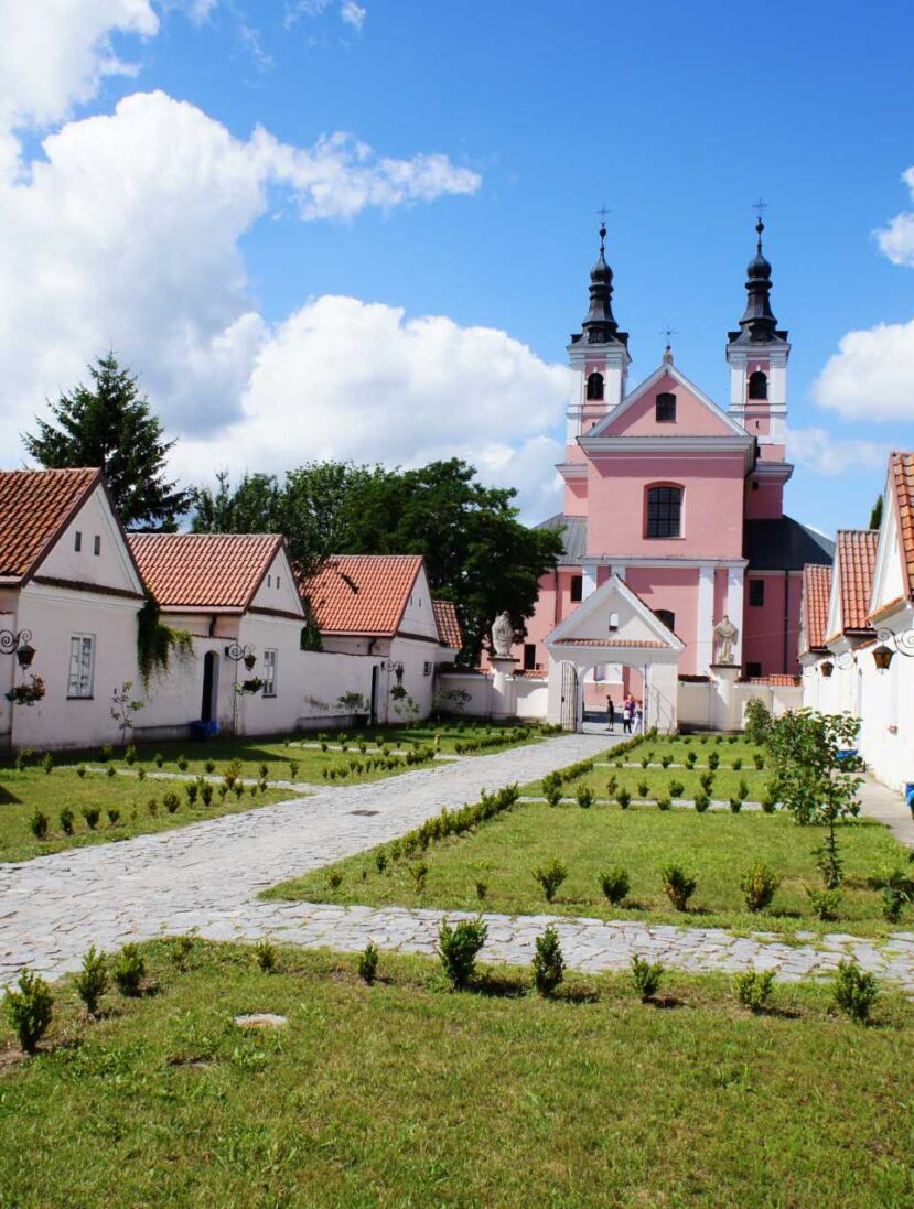 Zu sehen ist das Wigry-Kloster in der Nähe von Suwałki, Bild: Magkrys
