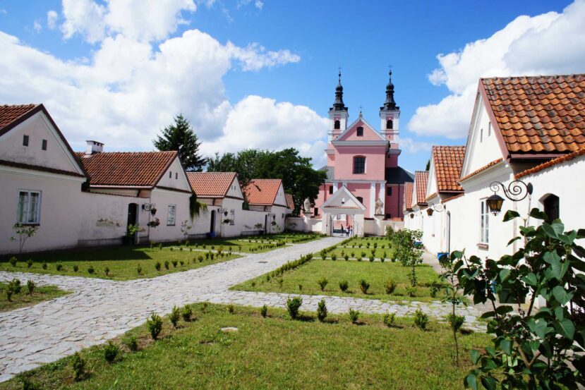 Zu sehen ist das Wigry-Kloster in der Nähe von Suwałki, Bild: Magkrys