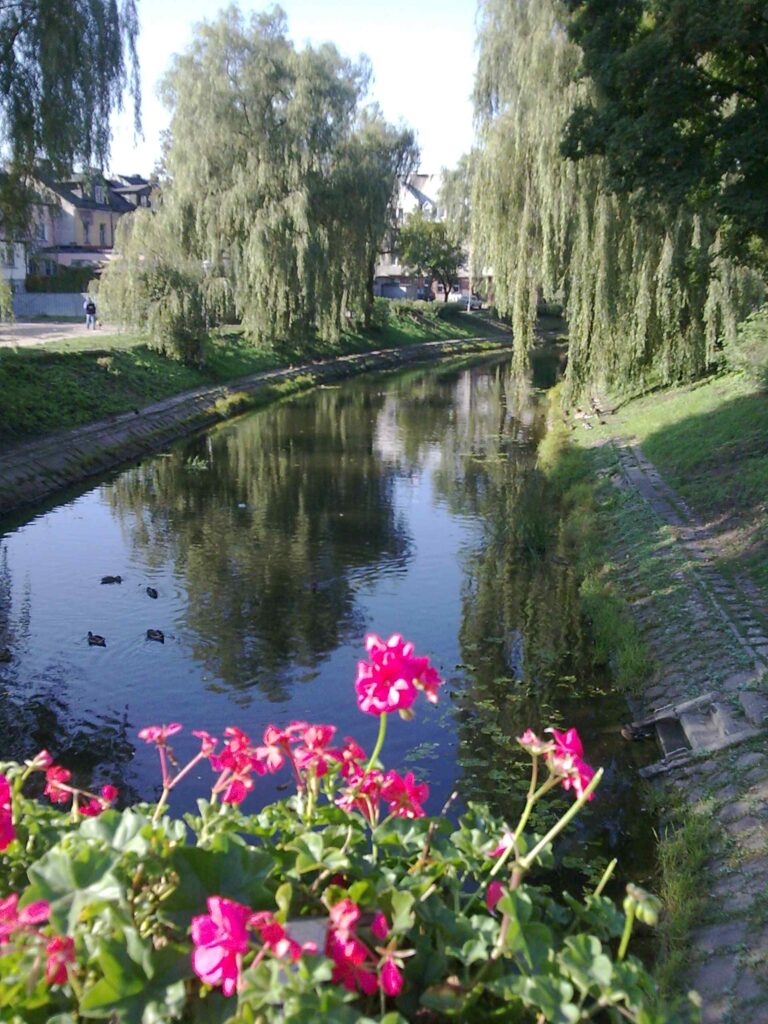 Zu sehen ist ein Kanal in Pułtusk, Bild: geo573